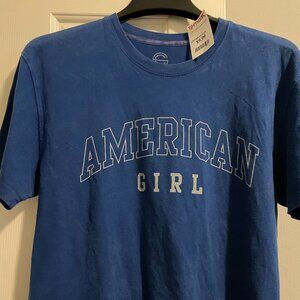 American Girl cropped top short sleeve T-shirt by Social Culture size M - NWT
